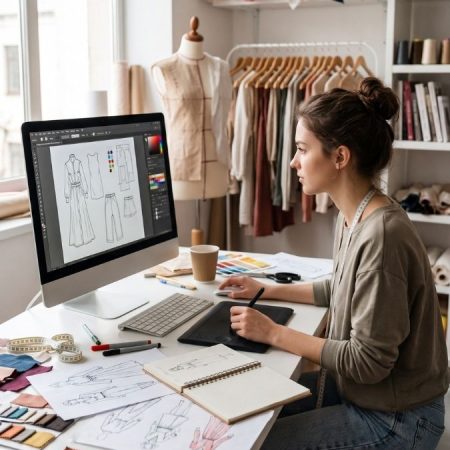 Diseño de Moda Digital y Fichas Técnicas